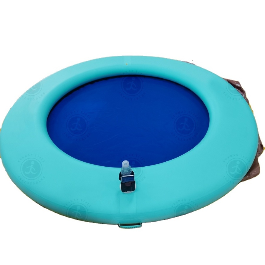 Floating Inflatable Water hammock outdoors Dock Platform Series for Lake Boat Pool Ocean for Adults Kids Pet Dogs Up to Use