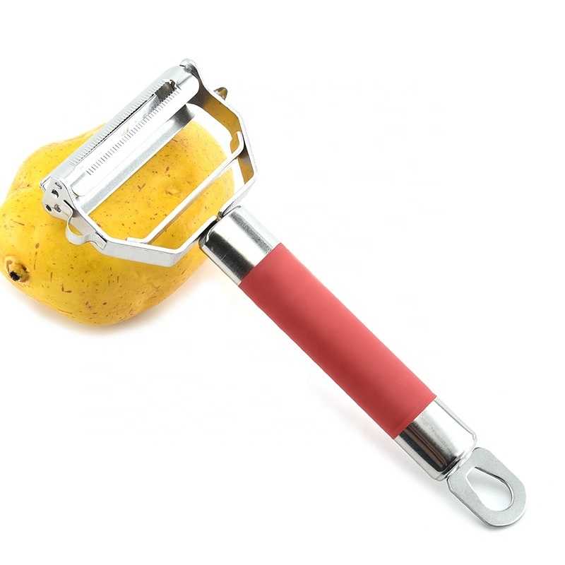 High quality Multifunction Portable Stainless steel vegetable fruit peeler Kitchen Accessories  Potato Carrot  Slicer