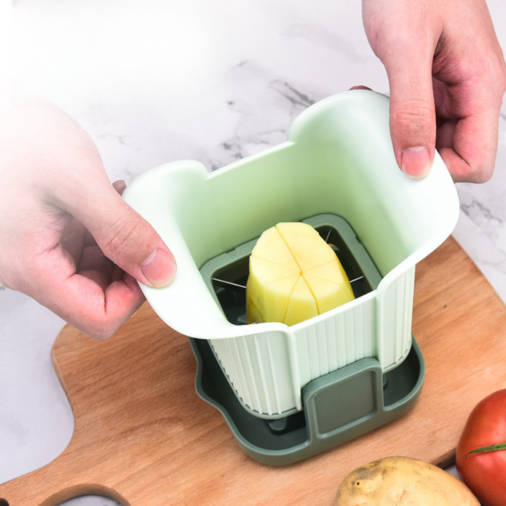 New Multifunctional Hand Press Onion Chopper Vegetable Slicer Cutter Dicer Veggie Chopper Manual Onion Chopper