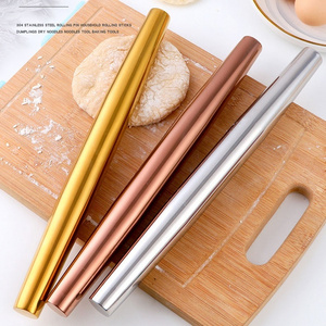 Hot  selling  Kitchen Utensil Tool Baking tool Non-Stick Stainless steel Rolling Pin