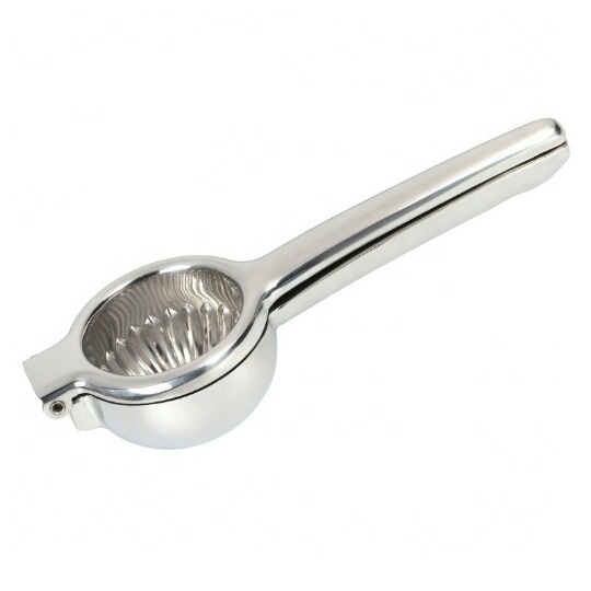 Lemon Squeezer Stainless Steel with Premium Quality Heavy Duty Solid Metal Squeezer Bowl - Large Manual Citrus Press Juicer