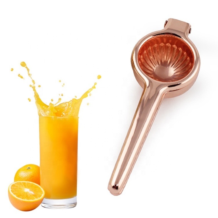 Lemon Squeezer Stainless Steel with Premium Quality Heavy Duty Solid Metal Squeezer Bowl - Large Manual Citrus Press Juicer