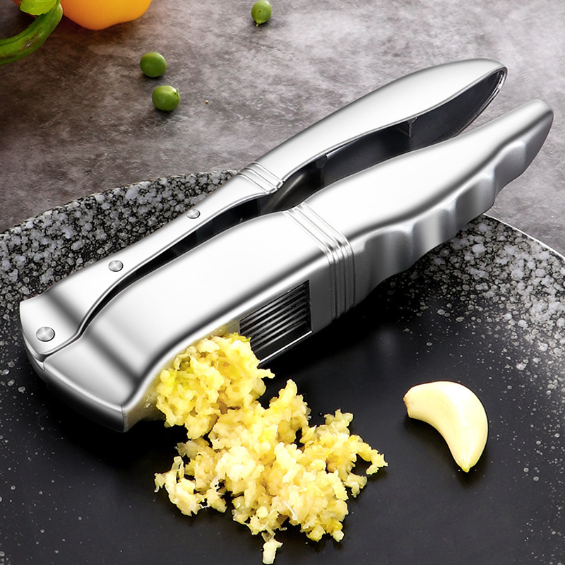 Kitchenware accessories 2 in 1 Ginger Chopper Aluminum Alloy Garlic Slicer And Garlic presser Garlic Crusher