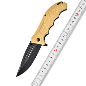 Best-selling portable custom logo Survival folding pocket knife Hunting outdoor camping knife