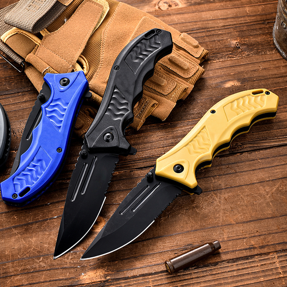 Best-selling portable custom logo Survival folding pocket knife Hunting outdoor camping knife