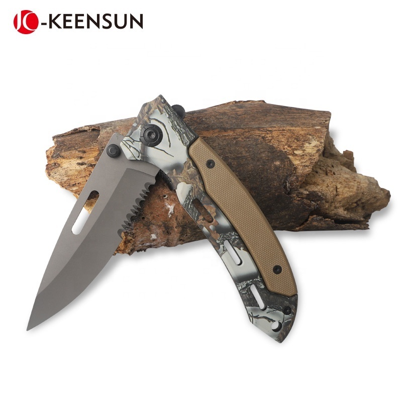 Bulk Wholesale Stainless Steel Pocket Folding Survival Folding Blade Utility Yangjiang Pocket Knife