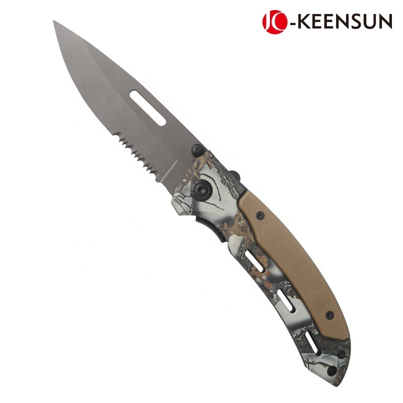 Bulk Wholesale Stainless Steel Pocket Folding Survival Folding Blade Utility Yangjiang Pocket Knife