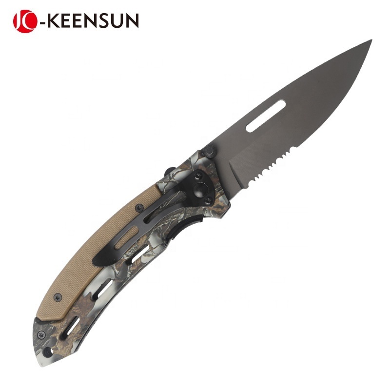 Bulk Wholesale Stainless Steel Pocket Folding Survival Folding Blade Utility Yangjiang Pocket Knife