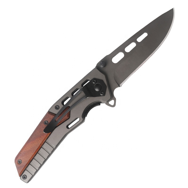 Top Sale Camping Tool  3Cr13 Blade Tactical Survival Hunting Knife Pocket Knife Steel Folded Knives