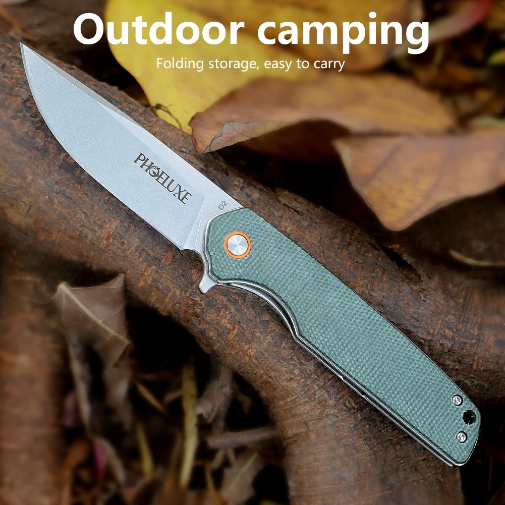 mini utility d2 steel folding browning hunting tactical survival outdoor tool camping pocket knife