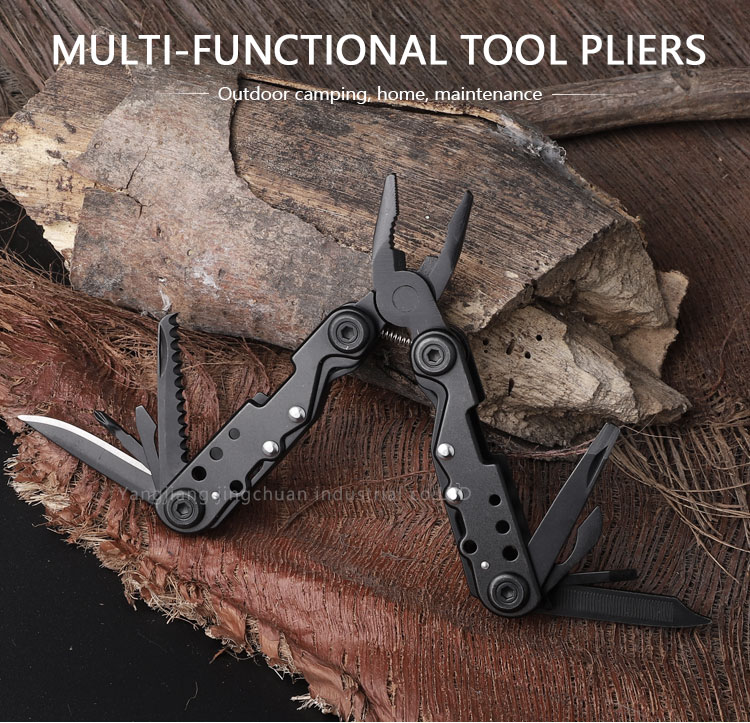 Multi Tool Pocket Pliers Tool kit Multi Functional Stainless Steel Tool Wire Cutter Folding Pliers