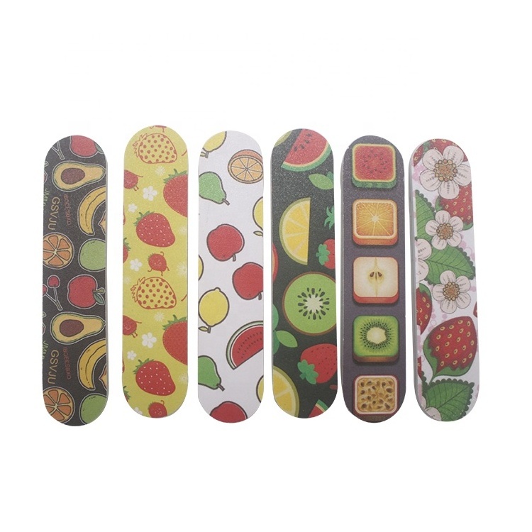 hot selling  Nail File Custom Printed amazing shine nail files fun card files