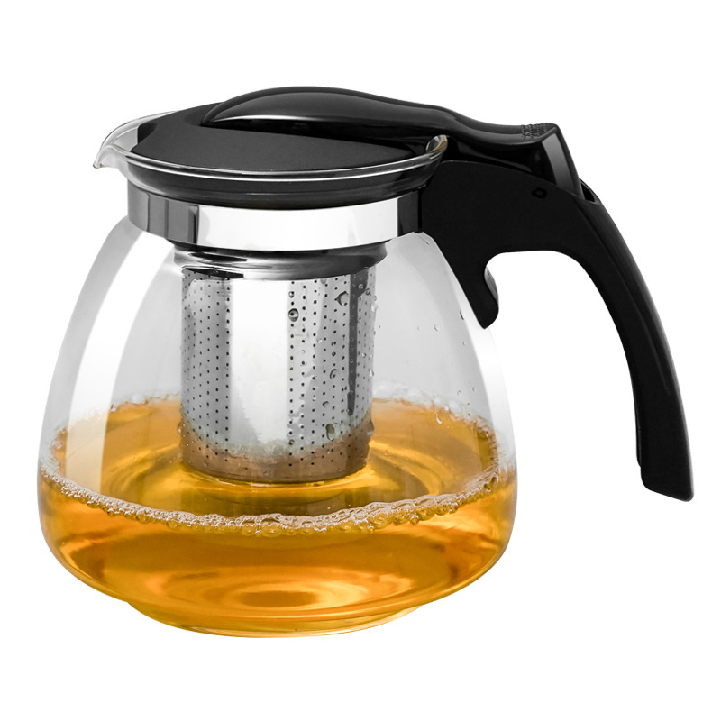 25OZ Tea Kettle and tea pot Maker tetera de vidrio Glass Teapot with Removable Loose Tea Infuser safe teapot glass