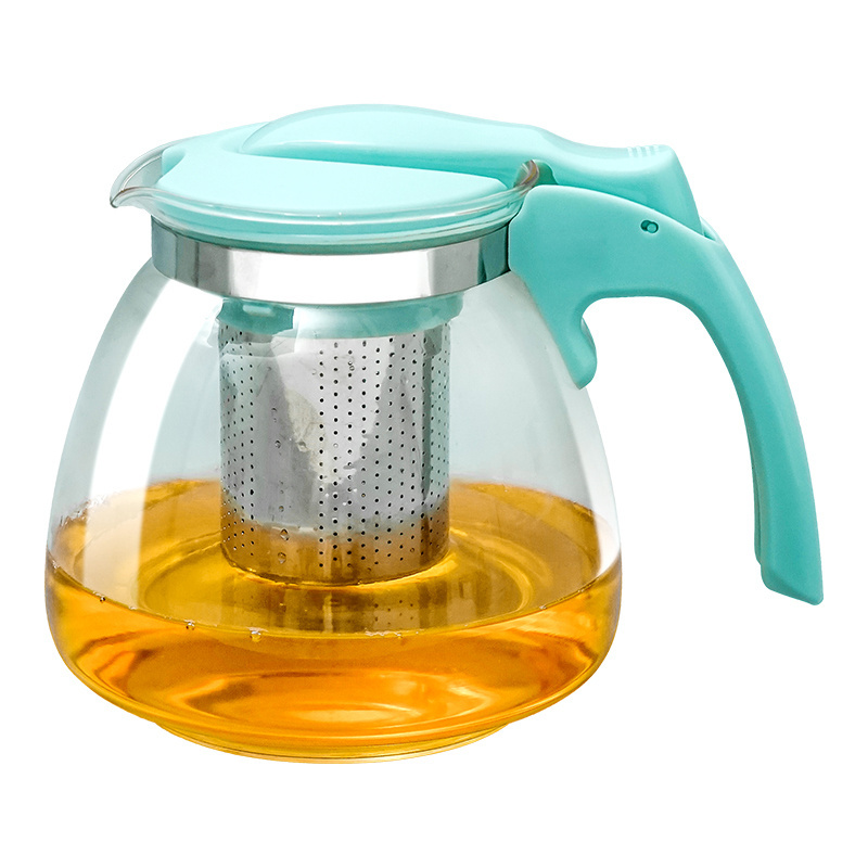 25OZ Tea Kettle and tea pot Maker tetera de vidrio Glass Teapot with Removable Loose Tea Infuser safe teapot glass