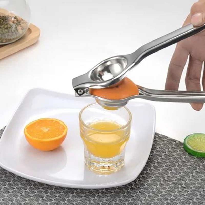 Fruits Juicer Hand Manual Orange Juicer Kitchen Tools High Quality Stainless Steel Metal Lemon Squeezer