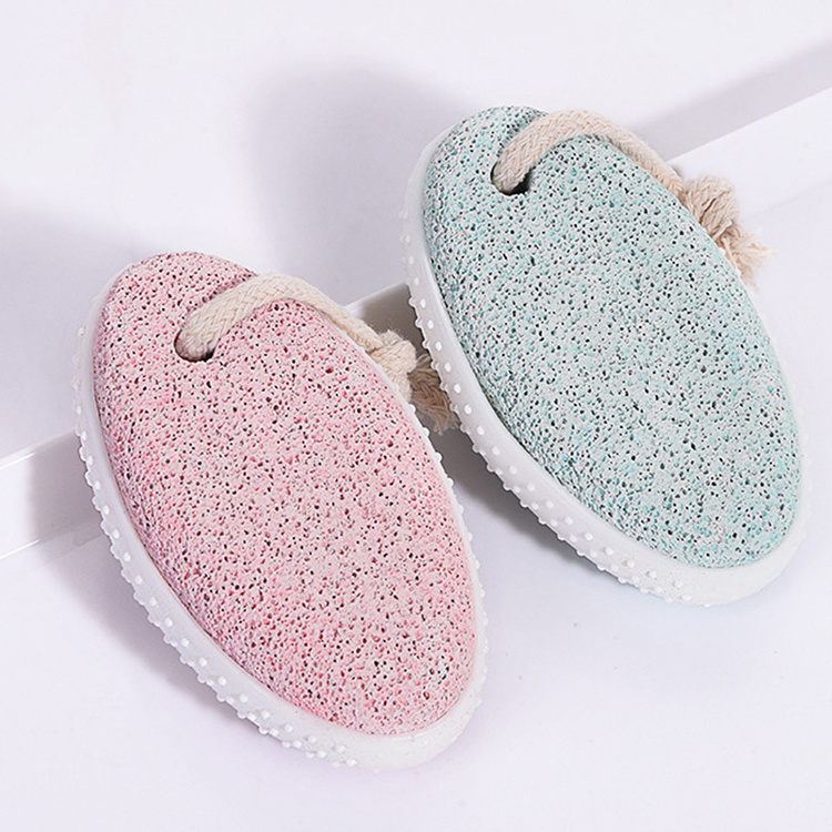 Hot sale Natural Lava Stone Foot File Pumice Stone Heel Foot Callus Remover Tool Scrubber for Feet Care