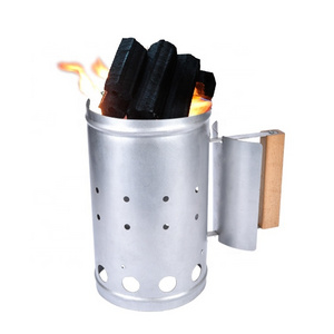 Portable Charcoal Bbq Chimney Starter Barbecues Grill Easy Firestarter Bbq Accessories Grill Stainless Lighter Chimney Starters