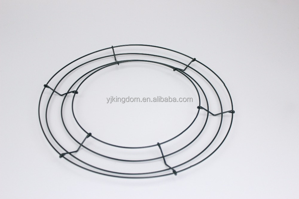 oem 550-57A valentine's day DIY round decorative wire wreath frame