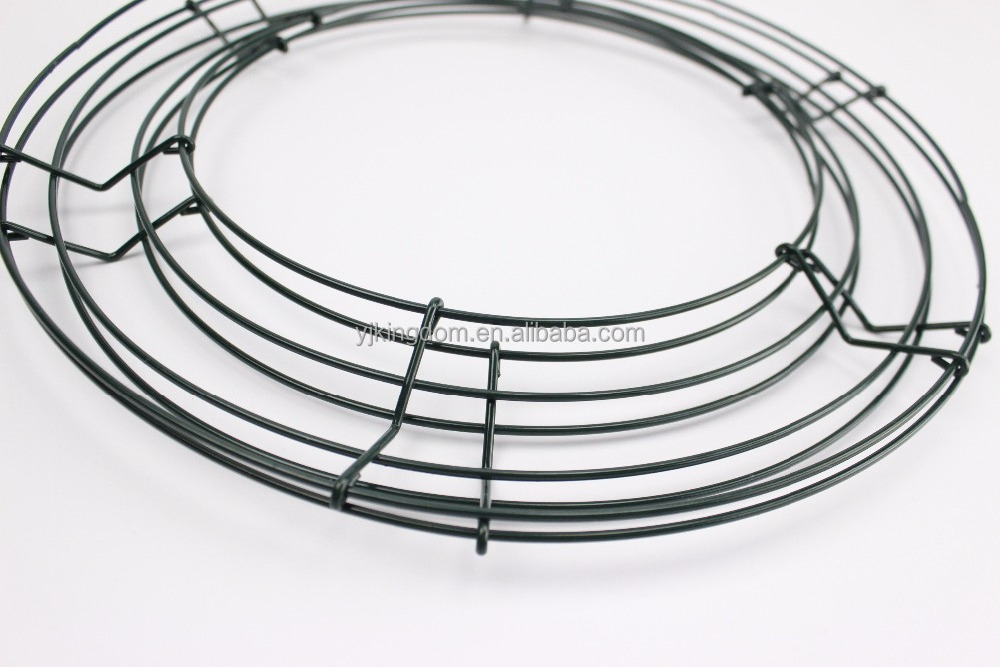 oem 550-57A valentine's day DIY round decorative wire wreath frame