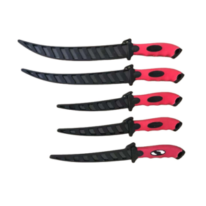 New Arrival Fillet Knife Blank Fish Rubber Handle Fish Fillet Knife With Sheath