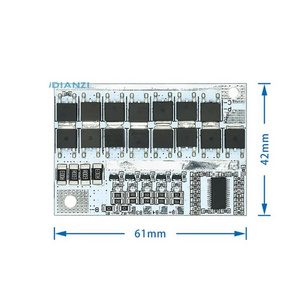 YJL 3S 4S 5S Bms 12v 16.8V 21V 3.7V 100A Li-ion Lmo Ternary Lithium Battery Protection Circuit Board Li-polymer Balance Charging