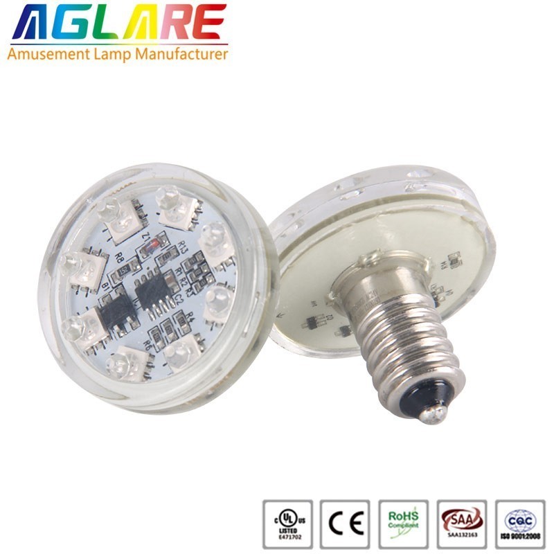 Aglare AC24V RGB E14 Led Color Change Bulb in theme park