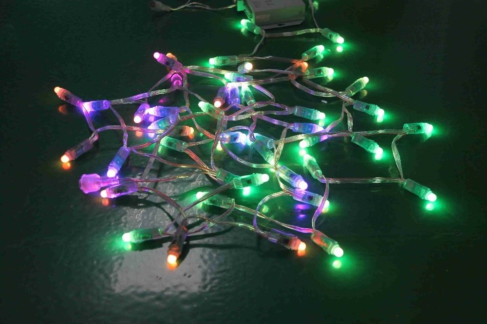 Aglare Holiday Light Dc5V  Waterproof 12Mm Rgb Led Pixel Christmas Light