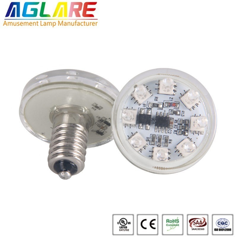 Aglare AC24V RGB E14 Led Color Change Bulb in theme park