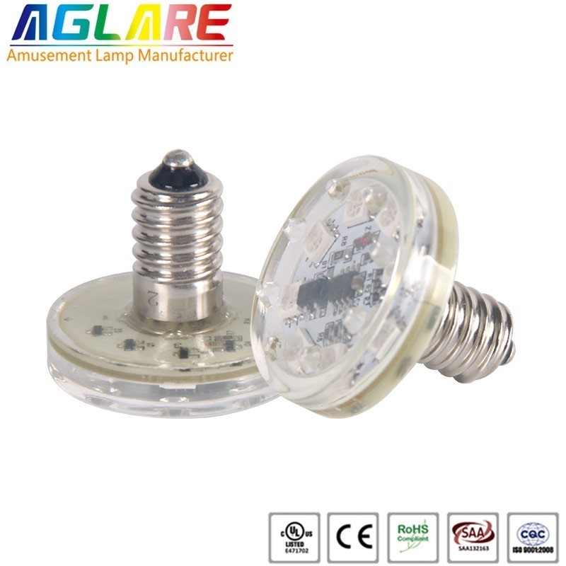 Aglare AC24V RGB E14 Led Color Change Bulb in theme park