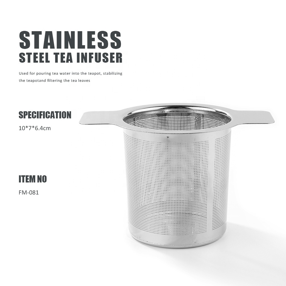 Classic Fine Mesh Strainer Tea Infuser Bucket for Loose Leaf Tea