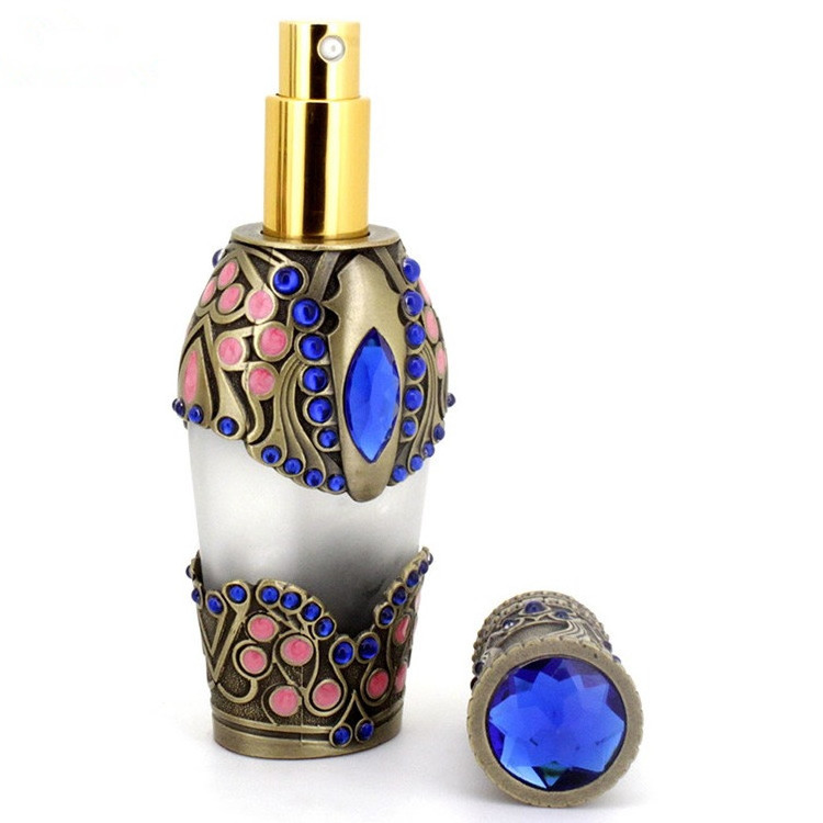 fancy design high end 60ml luxury perfume spray bottles glass spray glass empty perfume bottle spray perfume glass bottle