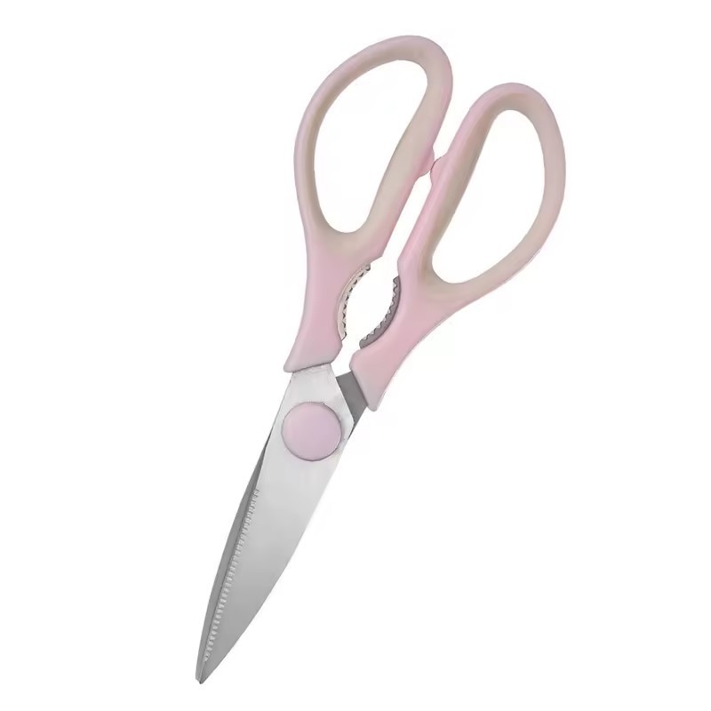 Strong And Durable Stainless Steel Household Kitchen Scissors Barbecue Shears Chicken Bone Shears