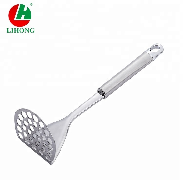 Professional  Fruit Vegetable Tools Manual Stainless Steel Potato Masher