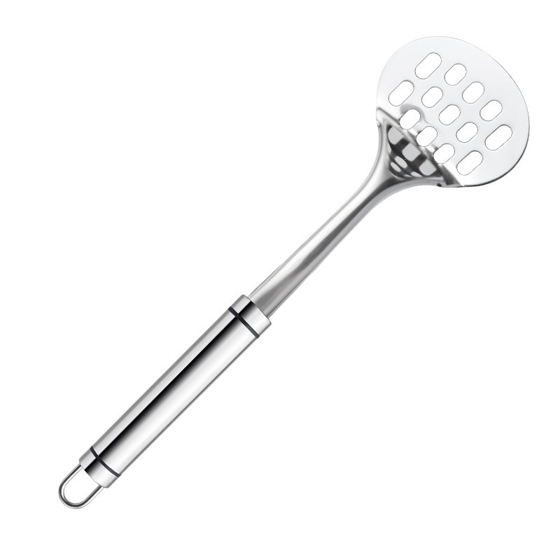 Potato Masher Stainless Steel, Hand Smasher Kitchen Tool For Potatoes, Sweet Potatoes, Avocado, Beans, Large, Heavy Duty Metal M