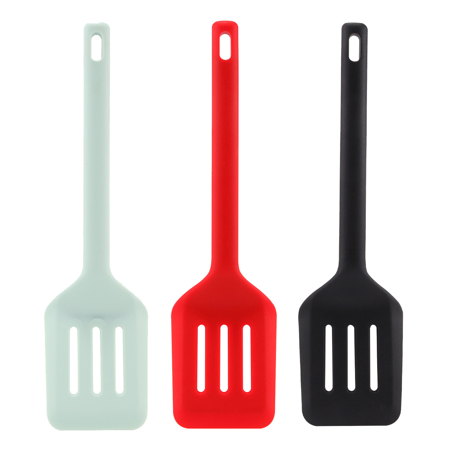 NEW 7 Piece Cake Baking Spatula and Brush Set Heat Resistant Cooking Silicone Offset Kitchen Spatula Set