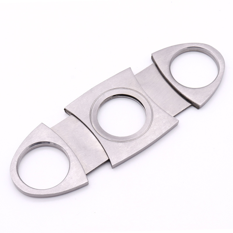 small steel double blade sharp mini cutting OEM cigar cutter