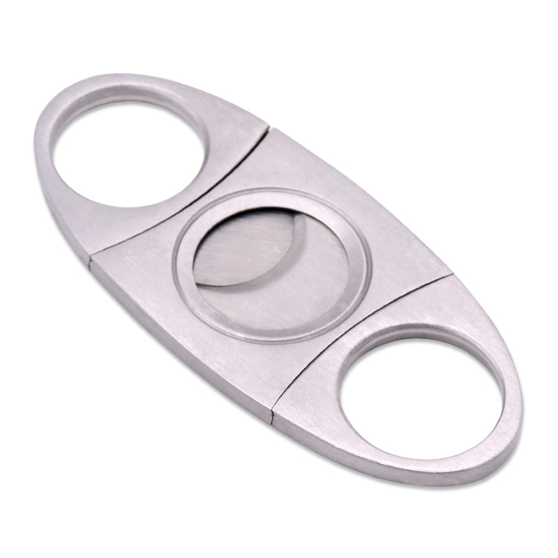 small steel double blade sharp mini cutting OEM cigar cutter