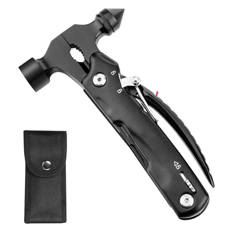 Hot Selling Durable  Car Multifunctional Emergency Life Hammer Outdoor Camping Tool Hammer,Stainless Steel Multi Tool