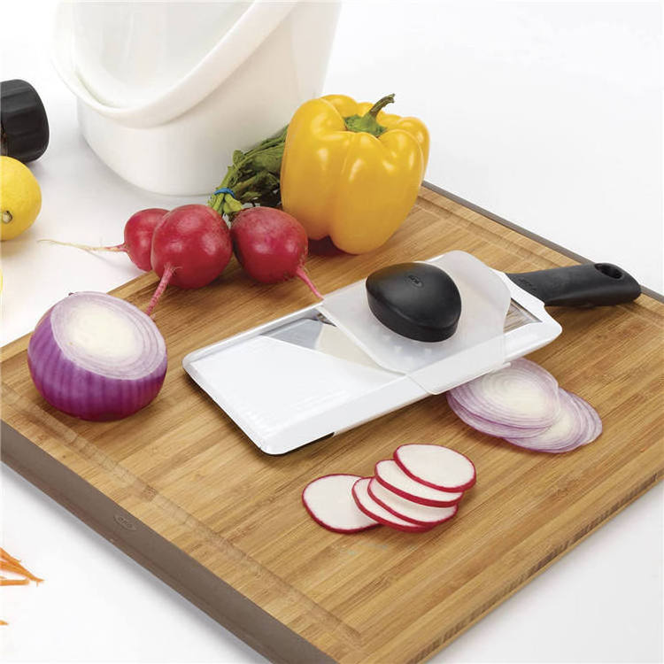 Hand-held Manual Mandoline Slicer Fruit Vegetable Chopper Stainless Steel Mandoline Slicer For Kitchen