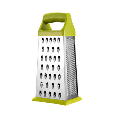 Top Seller Stainless Steel 4 Side Fruit Vegetable Professional Box Grater Cheese Shredder for kitchen