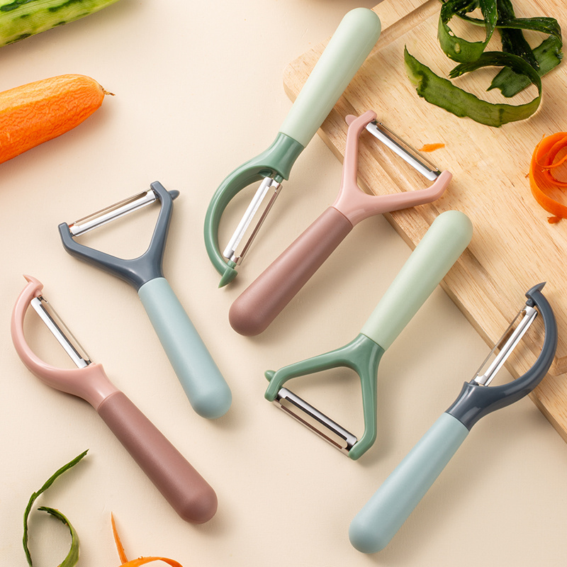 Household Peeler Stainless Steel Fruit and Potato Peeler Shaving and Planing Knife Melon and Fruit Multi-functional Peeler