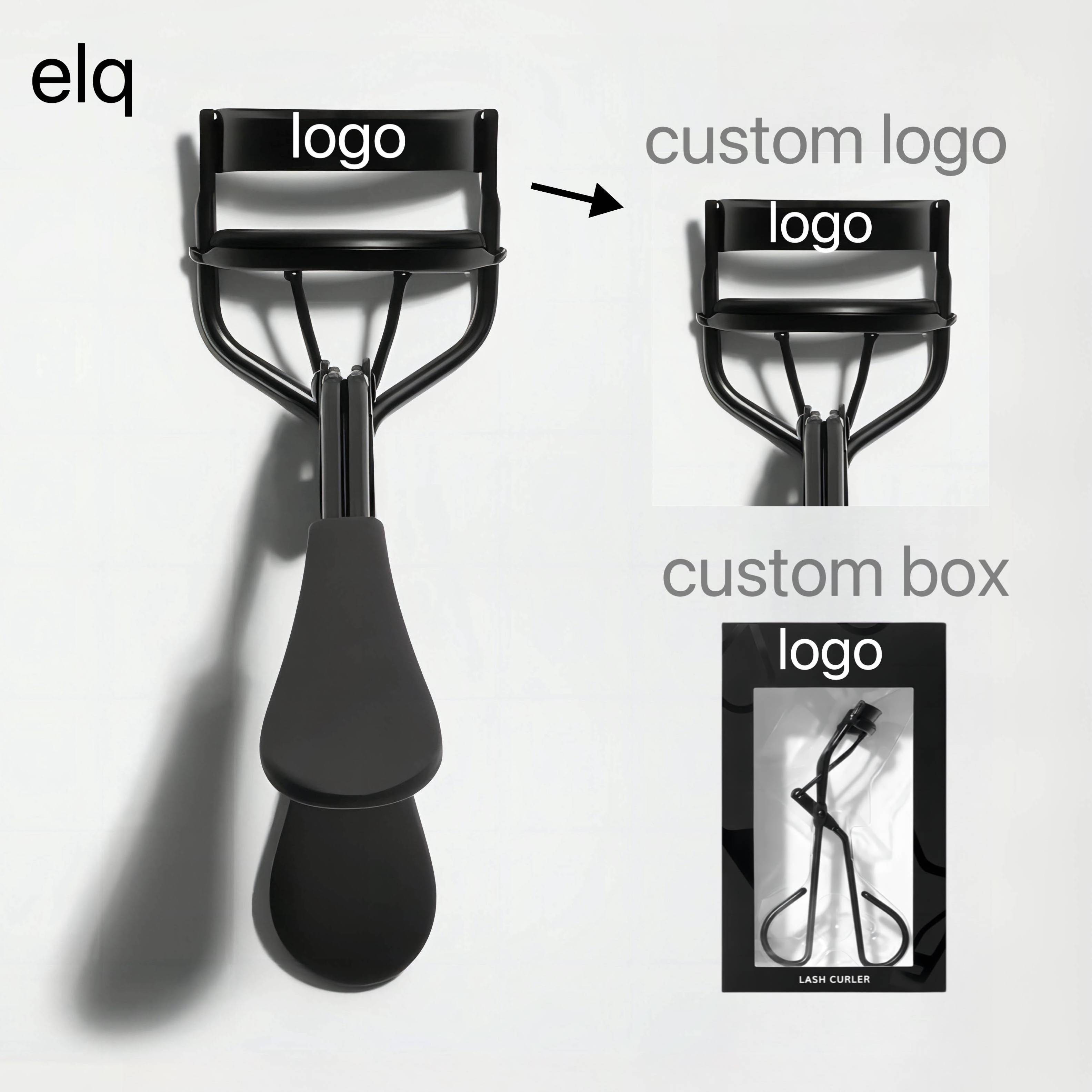 elq Professional Eyelash Curler factory Direct Sale High Quality Custom Your Own Logo And Package Private Label Eyelash Curler