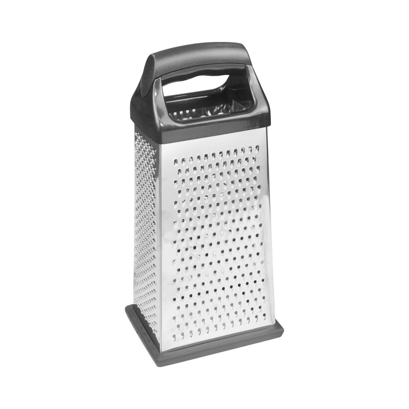 Easy Cleaning Stainless Steel Four-Side Kitchen Utensils Portable Multifunctional Grater With Handle