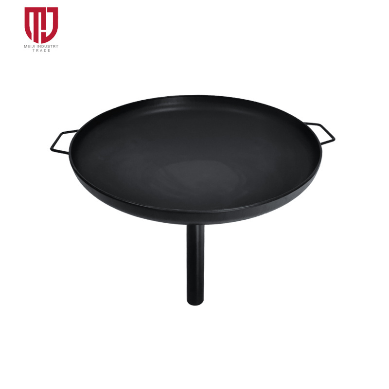 Charcoal BBQ Black High Temperature Paint 24 Inch Tripod Folding Foot Fire Pit Outdoor Steel Stoves