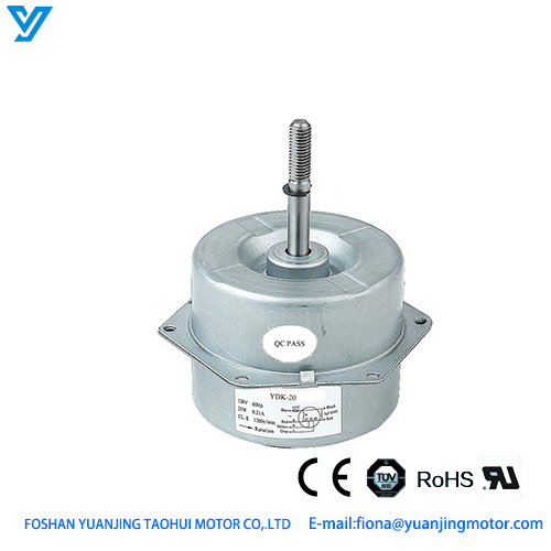 New Arrival Multi Speeds Air Cooler Fan Motor B Insulation Class 4 Poles YDK20 Single Phase Electric AC Motor