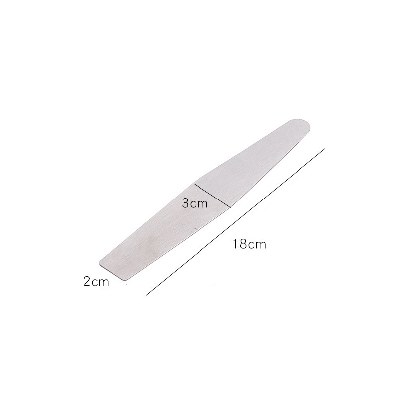 Professional Stainless Steel Core straight replaceable metal nail file stainless steel nail file