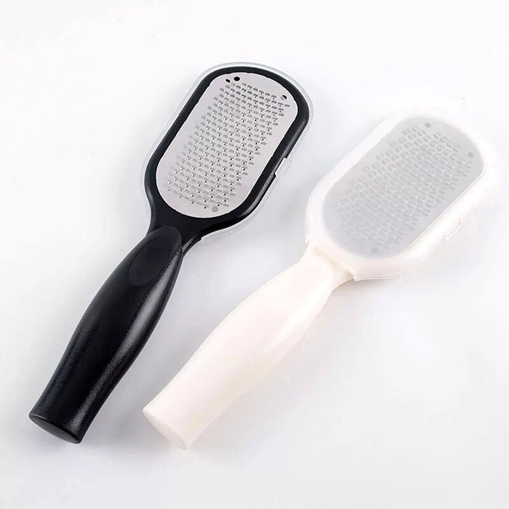 Foot Callus Remover Pedicure Scrubber Stainless Steel Foot Grater Heel File Hard Skin Rasp Grinding Foot File