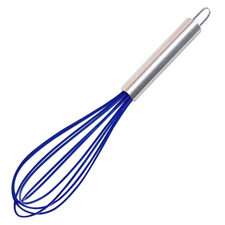 Hot promotional stainless steel handle milk egg mini frother wire whisk