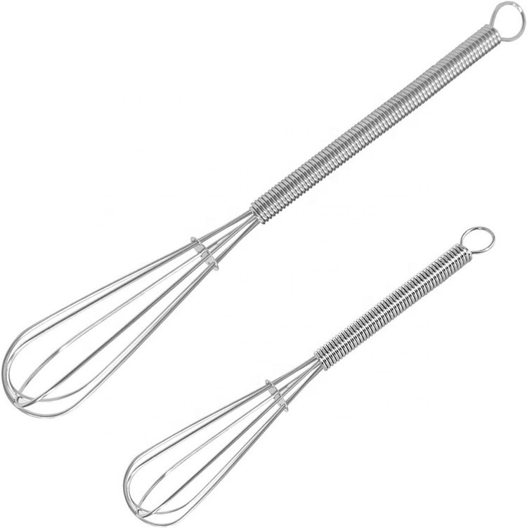 Kitchen mini wire whisk 5 7 9 inch classic small sturdy whisk for mixing