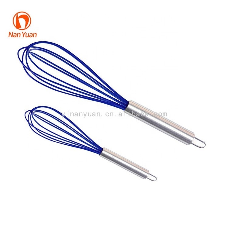 Hot promotional stainless steel handle milk egg mini frother wire whisk